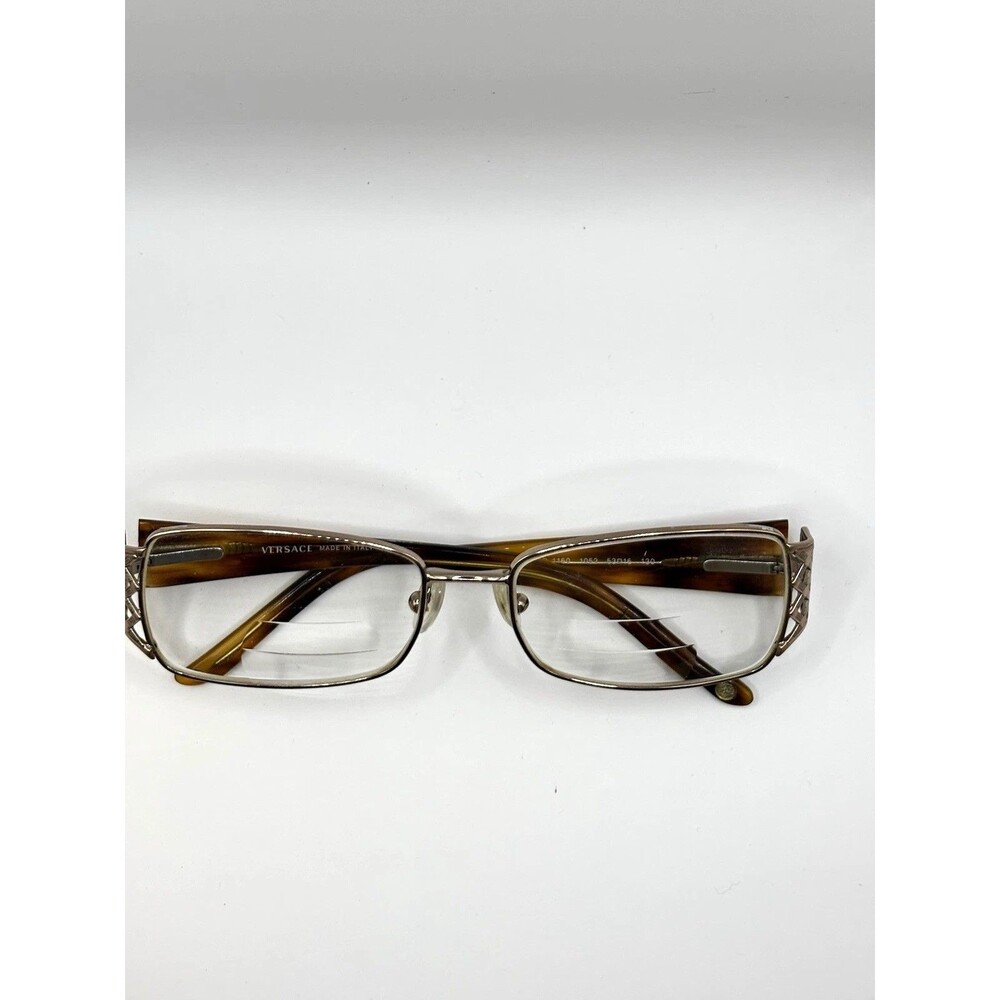 Versace MOD. E1690 1053 Brown Tortoise Full Rim Eyeglass 52-16-130-Frames Only